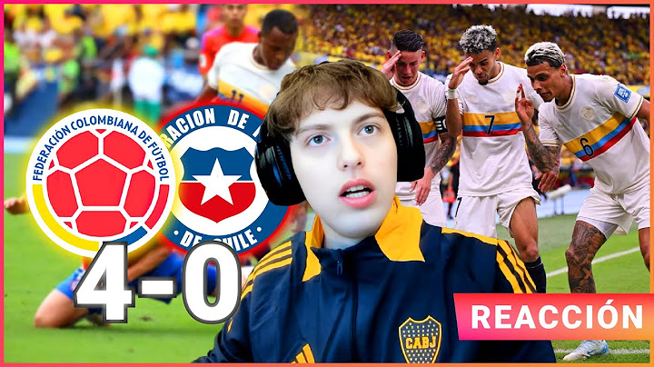 DAVOO XENEIZE REACCIONA a COLOMBIA 4 CHILE 0 | RELATO GOL CARACOL INCLUIDO | Clips davooxeneize