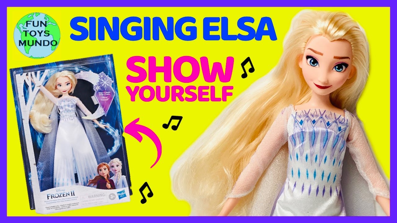 singing elsa barbie