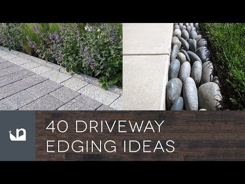 40 Driveway Edging Ideas