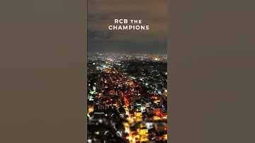 Thumbnail of RCB the Champions! 🏆🥇 IPL 2025 | Bengaluru
