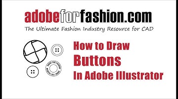 How to Draw Buttons for Fashion Flats in Adobe Illustrator – Step-by-Step Tutorial🔗 Watch it here