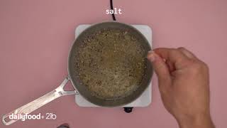 Risotto With Crickets And Thyme Mealworms