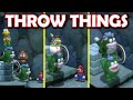 I made Spike throw random objects in Super Mario 3D World + Bowser's Fury