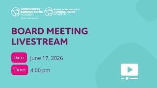 South Carolina for Online Education, Inc. Board Meeting, June 17, 2026, - Post-Executive Session