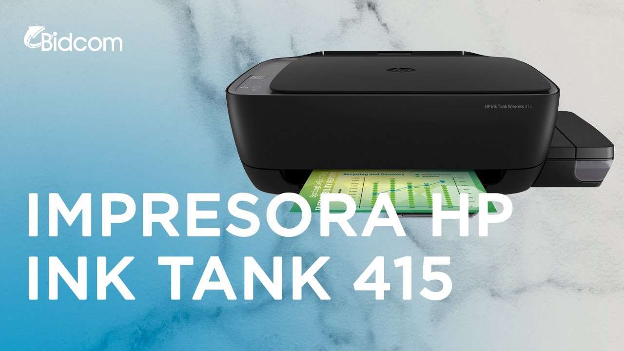 viuda realidad Península Impresora HP 415 Multifunción Sistema Continuo Ink Tank WiFi