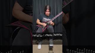 Sixpounder 2nd Solo - Children of Bodom w/Tabs!  #guitar #guitarsolo #guitarcover