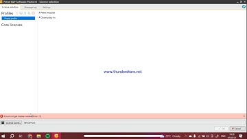How to troubleshoot error in petrel license (could not get license) - Petrel 2017- sclumberger