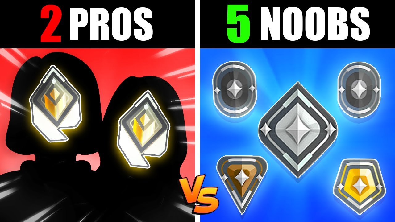 2 PROS VS 5 NOOBS IN VALORANT !!!