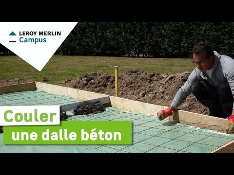 Vidéo: Combien coûte une dalle de béton pour un cabanon ?