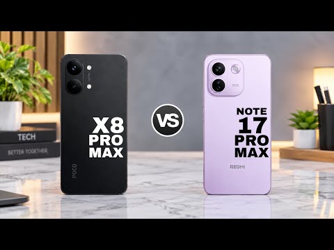 POCO X8 PRO MAX vs REDMI NOTE 17 PRO MAX