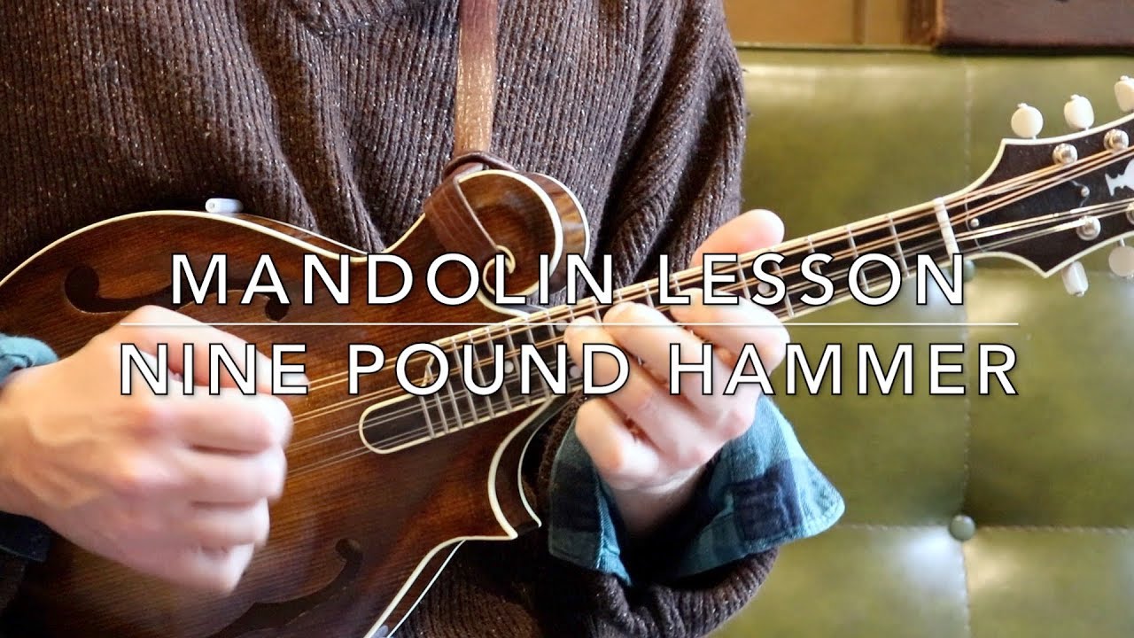 Nine Pound Hammer Mandolin Lesson YouTube