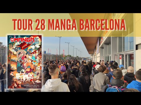 28 MANGA BARCELONA | Tour por el Salón de manga más importante de España 2022