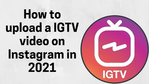how to upload a IGTV video on Instagram in 2021|| post IGTV video || part 12