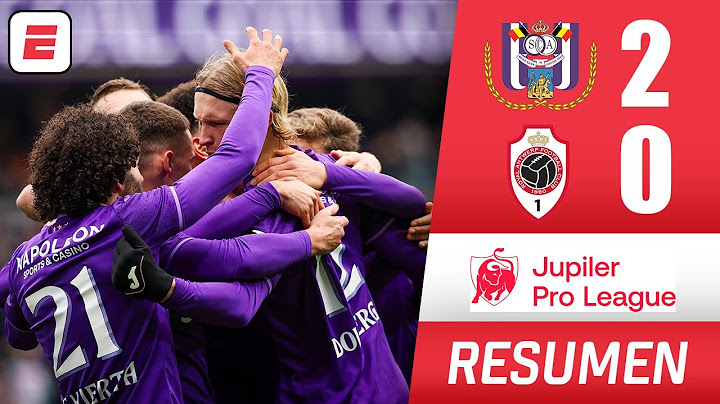 CHINO HUERTA asistió en gran victoria por 2-0 del Anderlecht frente al Antwerp | Jupiler Pro League