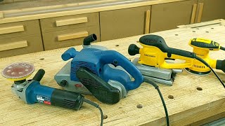 Types of sanding machines