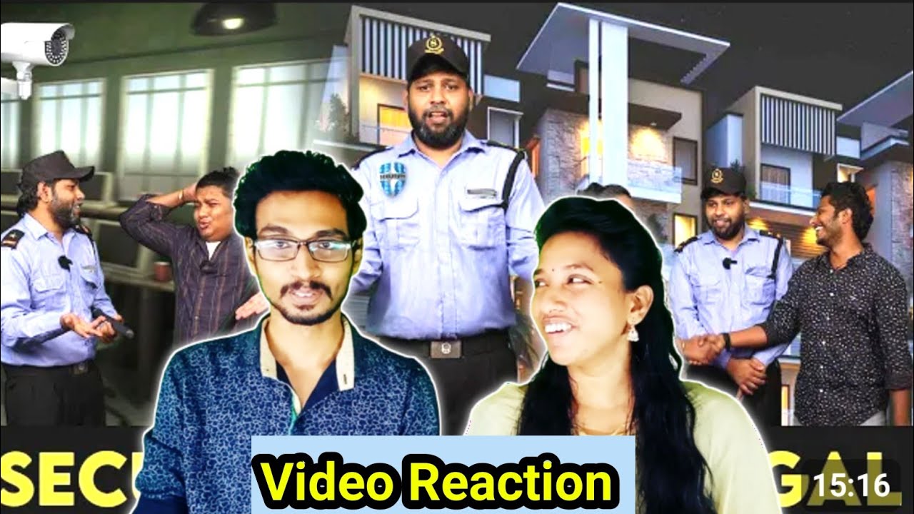Security Paavangal🤣😂|Parithaabangal Video Reaction|Tamil Couple Reaction|@abiraje
