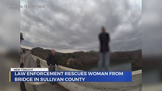 THP: Multiple agencies work to save woman who was 'considering jumping' from bridge