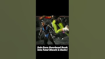 #mortalkombat #ytshort #subzero #mk1 #mkshorts