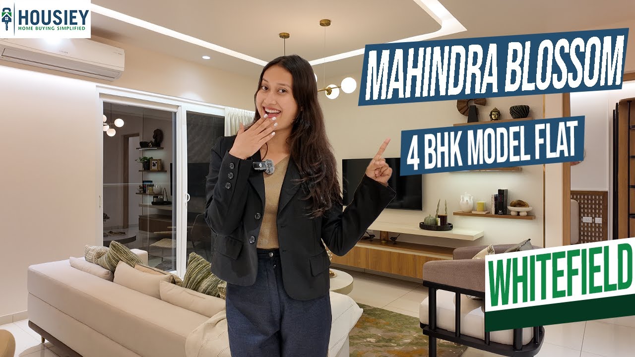Mahindra Blossom Whitefield | Luxury 4BHK Model Flat Tour in Bangalore | Location & Review 2026
