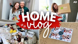 HOME VLOG! 🏡 back to routines, wedding gifts, bathroom reno before/after & post-holiday tidying 🧺 AD