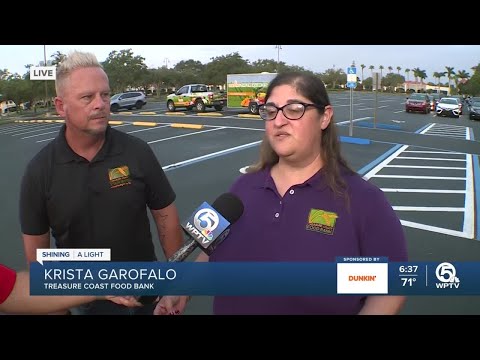 Treasure Coast Food Bank's Mobile Pantry delivers 200 trunks of food