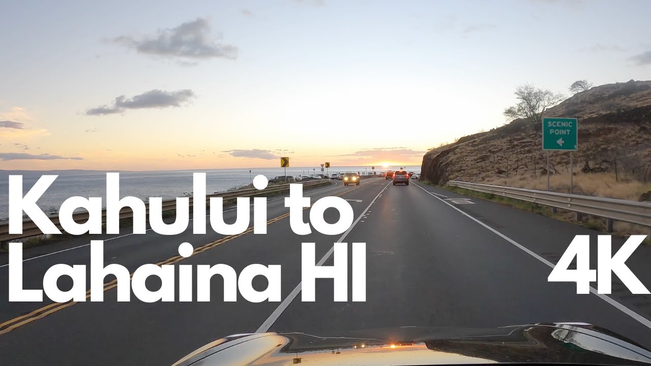 Kahului to Lahaina, Hi The Route You Need To Take YouTube