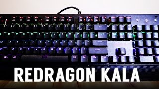 Redragon KALA K557 RGB Mechanical Keyboard Outemu Blue (Unboxing & Review)  - YouTube