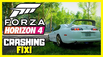 Forza Horizon 4 - FIX All Crashes [Crash on startup, Screen freeze, In game crash]