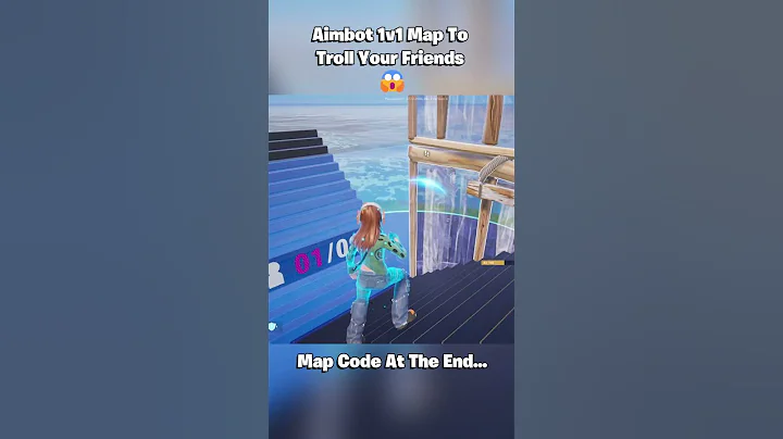 Fortnite Aimbot + Hacks 1v1 Map 😱 #shorts