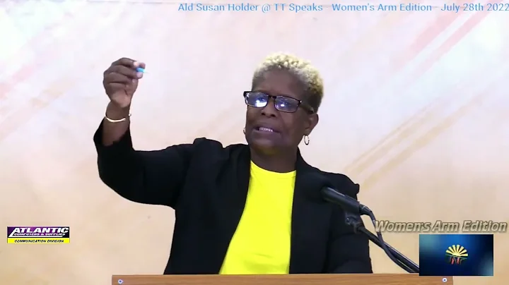 Ald Susan Holder @ TT Speaks Women's Arm Edition  ...