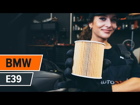 Cómo cambiar la filtro de aceite y aceite de motor en BMW E39 Touring [VÍDEO TUTORIAL DE AUTODOC]