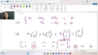 Linear Algebra 1-5-a - Homogeneous Linear Systems
