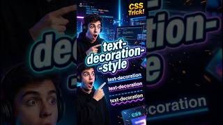 CSS text-decoration-style Explained | Dotted, Dashed Underline | #viral #trending #funny #shorts