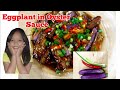 EGGPLANT WITH OYSTER SAUCE STIR FRY