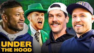 Will Compton &amp; Taylor Lewan Try to Survive The Day As Notre Dame Football Players W/ Marcus Freeman