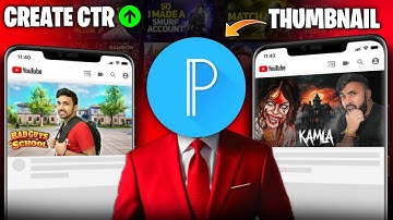 how to make gaming thumbnail like techno gamerz in mobile phone pixellab | @TechnoGamerzOfficial