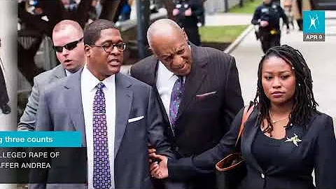 Actress protests topless at Bill Cosby’s sexual assault retrial