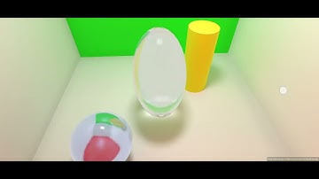 Unity Sentis - Ray-Traced glass egg on Android