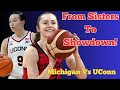 Kayleigh Heckel & Syla Swords Face Off in UConn-Michigan Clash π