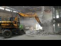 JCB JS 130W - Demolácia