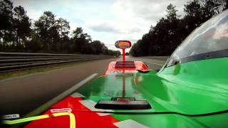 Johnny Herbert drives the Mazda 787B at Le Mans in 2011