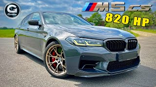 820HP BMW M5 CS GPower | REVIEW on AUTOBAHN [NO SPEED LIMIT]