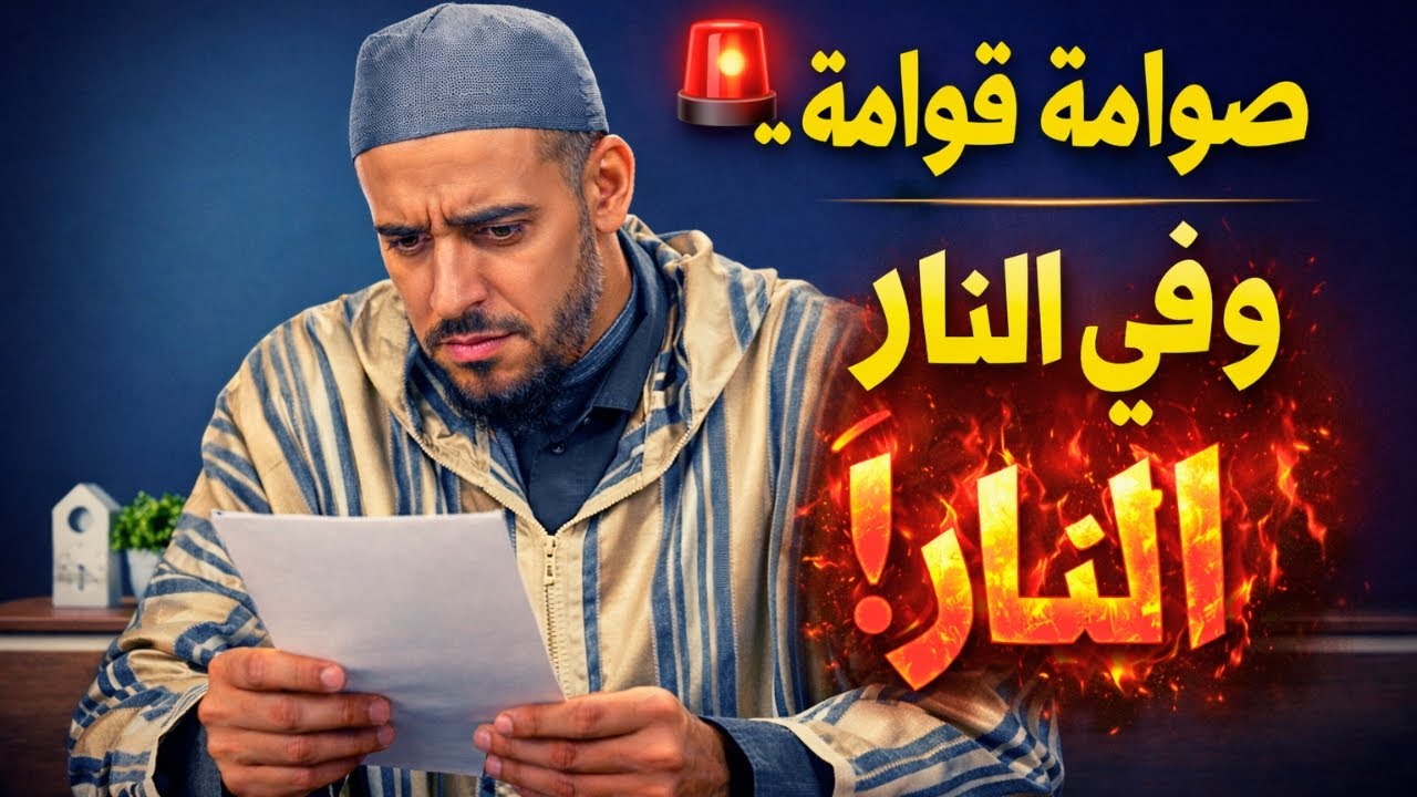 صوّامة قوّامة   وفي النار! احذر أن تهدم عملك بكلمة في حق عالم