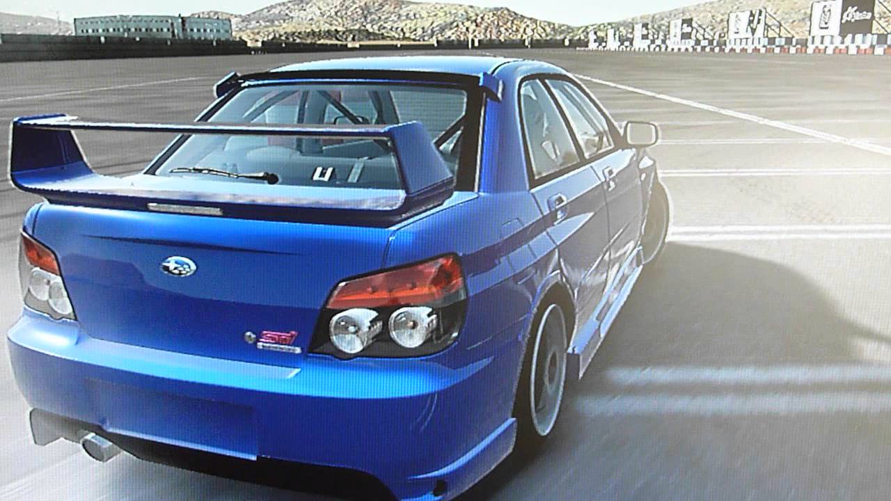 Forza 4 Subaru Impreza (GYMKHANA) YouTube