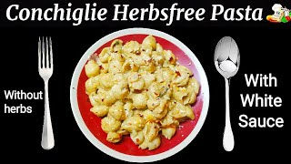 How to make Conchiglie White Sauce Pasta Recipe in Tamil/Pasta Recipes in Tamil/Breakfast recipes