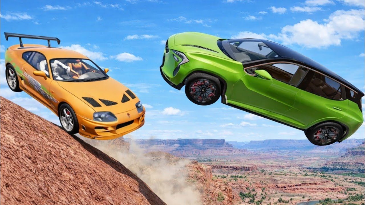 Realistic High-Speed Car Crashes 😱 | BeamNG.Drive#09 | Ultra Detailed Car Compilation 