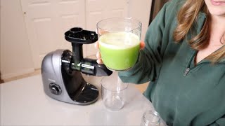 Jocuu Slow Masticating Juicer Review | Soft/Hard Modes Easy to Clean Quiet Motor screenshot 5