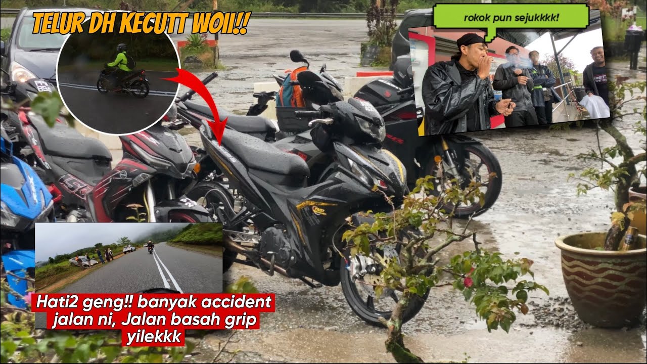 ACC!D3NT Overshoot!! & SEJUK SAMPAI KREM!! MENYESALL 😭 | Ride Lata ...