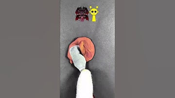 Squid Game satisfy mixing Guess the mixed color #satisfying  #squidgame2  #sharkzhan #sprunki