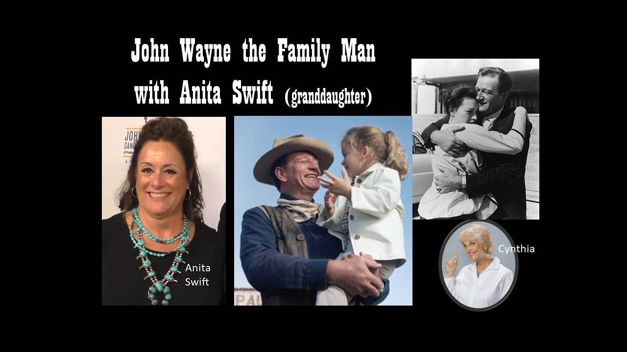 Anita Swift talks about her grandfather John Wayne with Cynthia Jordan